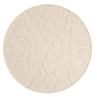 Textured Fusing Tile - Round Snowflake